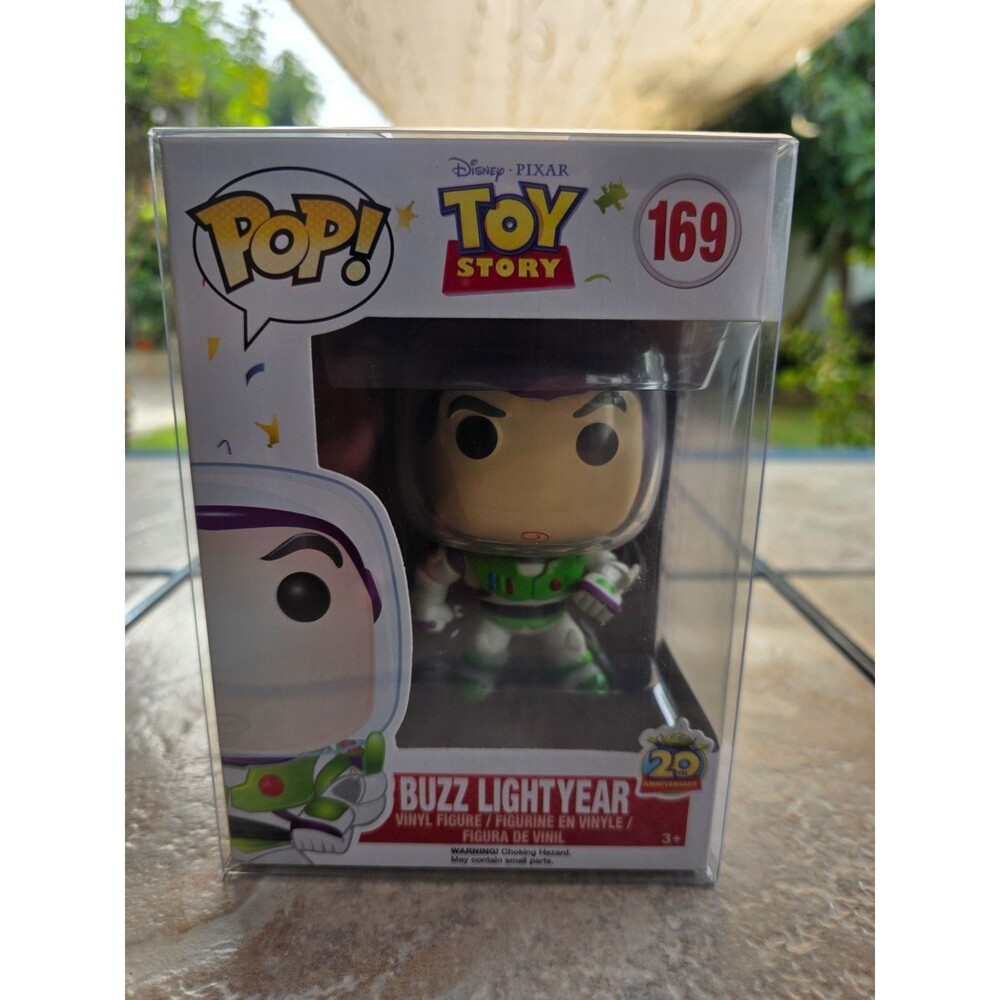 Funko Pop Disney Toy Story Buzz Lightyear #169 20th Anniversary New Protector
